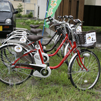 レンタサイクル(電動アシスト付)